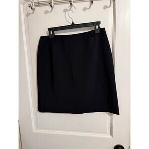 PRADA Bergdorf Goodman Black Career Skirt